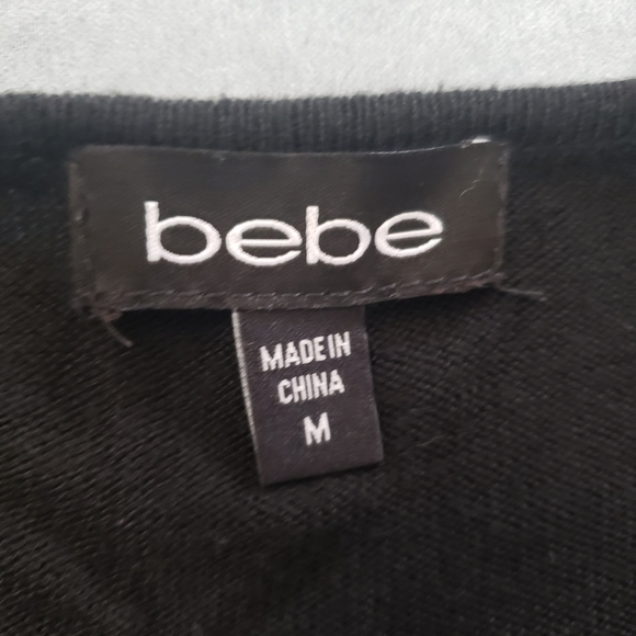 bebe Ruffled Shoulder Sweater - Picture 5 of 5